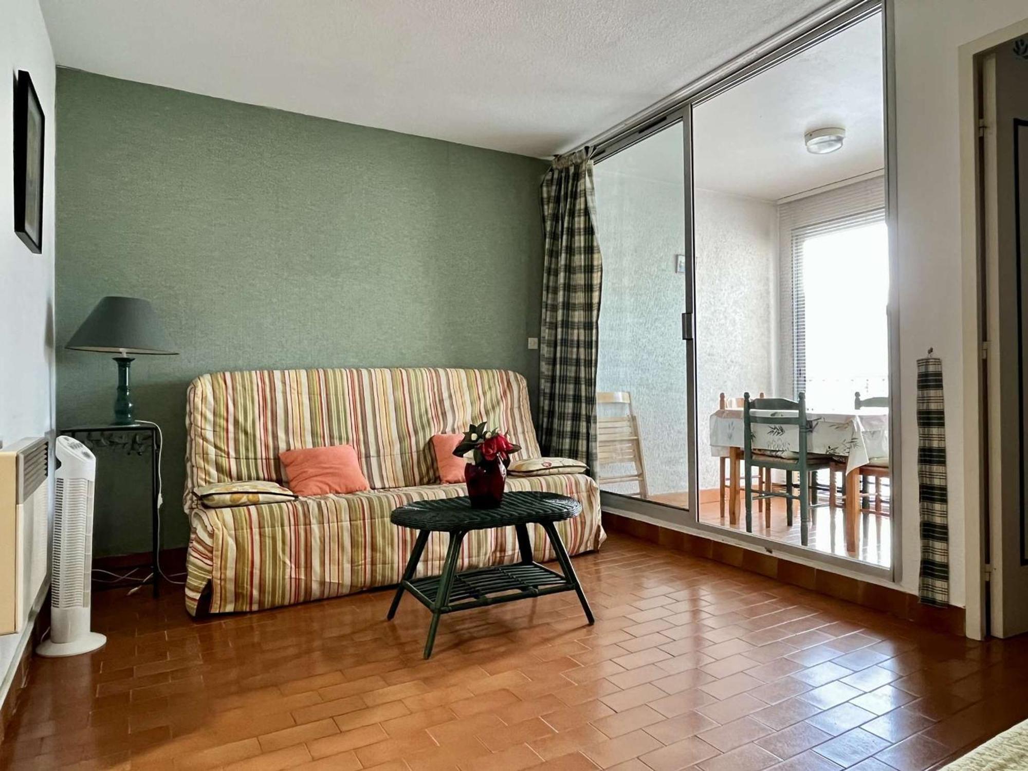 Studio A Argeles-Sur-Mer, 400M De La Plage Et Proche Commerces, Loggia, Animaux Bienvenus, Menage Inclus - Fr-1-225-548 Exterior foto