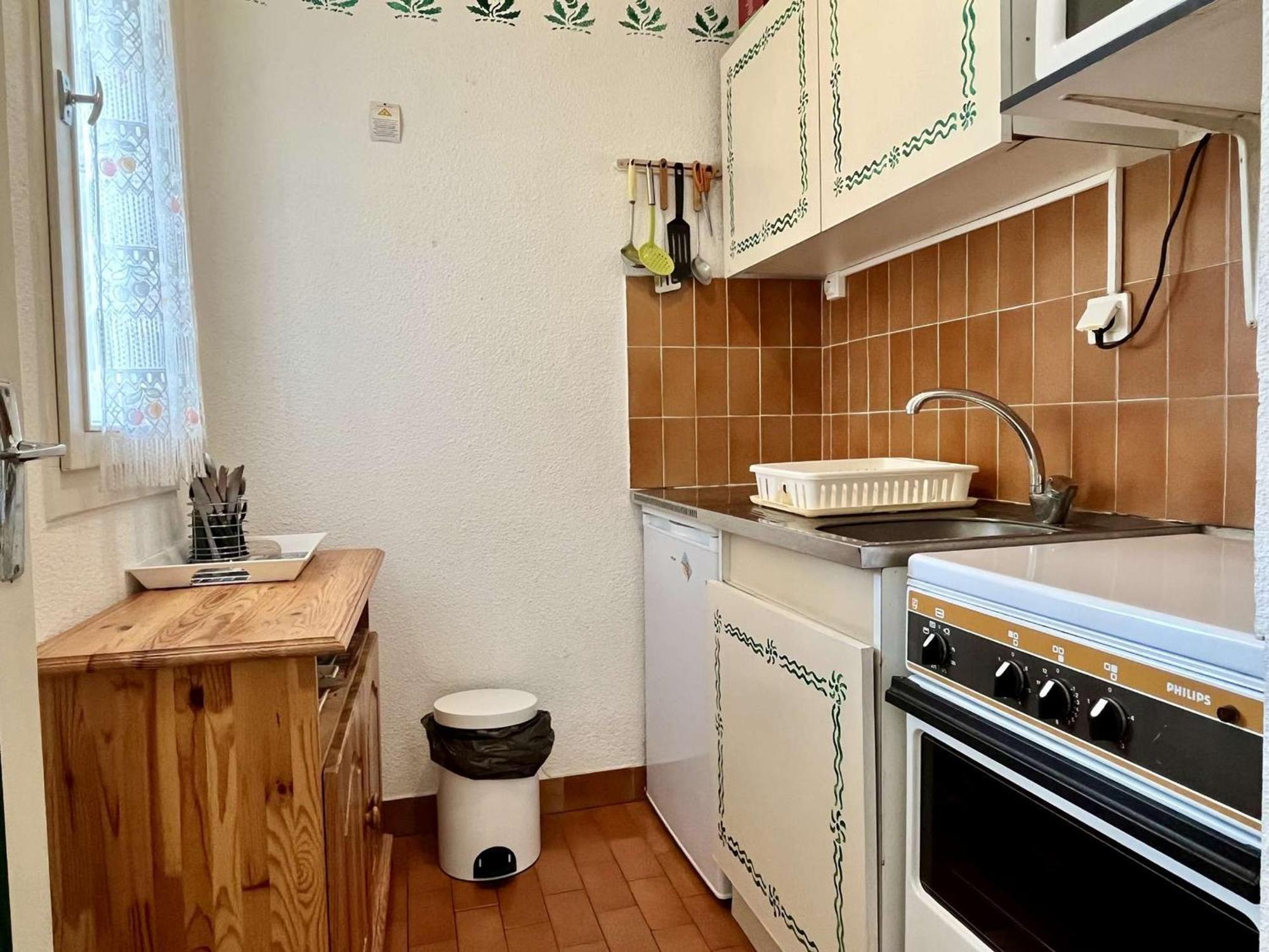 Studio A Argeles-Sur-Mer, 400M De La Plage Et Proche Commerces, Loggia, Animaux Bienvenus, Menage Inclus - Fr-1-225-548 Exterior foto